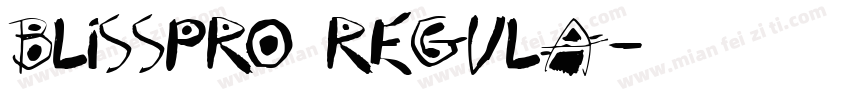 blisspro Regula字体转换